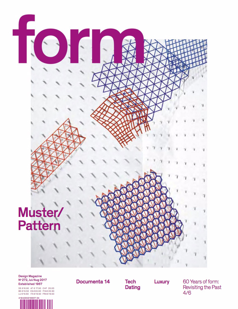 Form Magazine neue Ausgabe konzentriert sich auf 